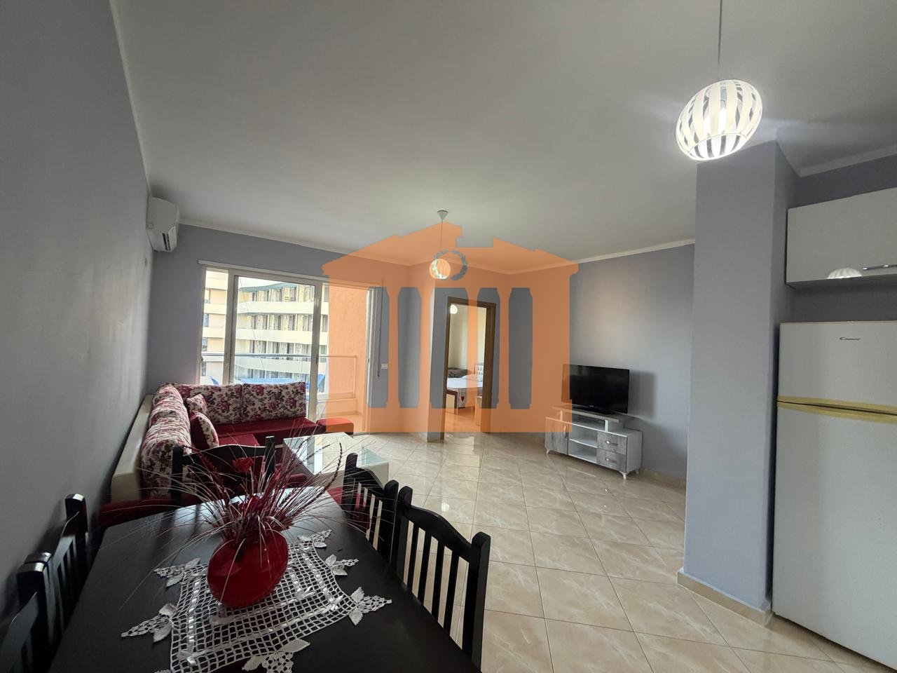 APARTAMENT 2+1 ME PAMJE DETI NE PLAZH, DURRES PER QIRA !