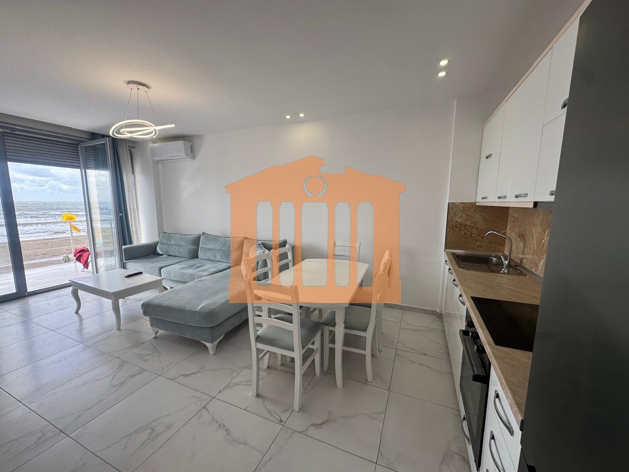 APARTMENT 2+1 WITH SEA VIEW ON THE BEACH, DURRES FOR RENT!