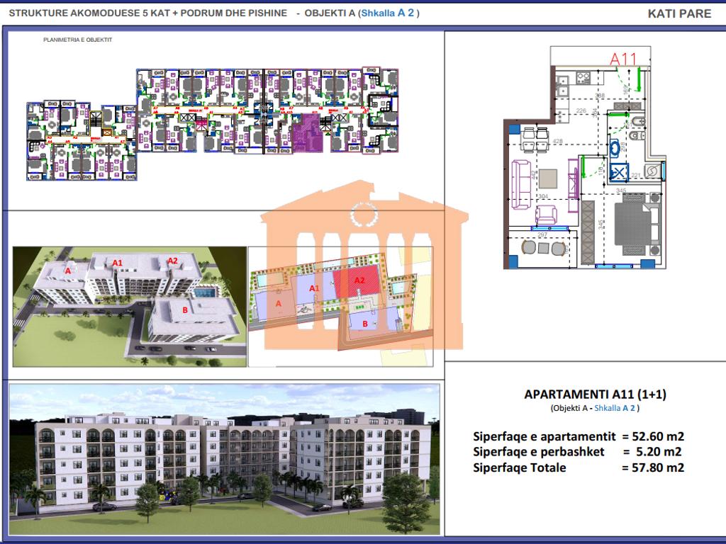 Apartment for sale in Golem
