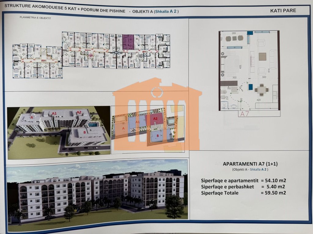 Apartment for sale in Golem