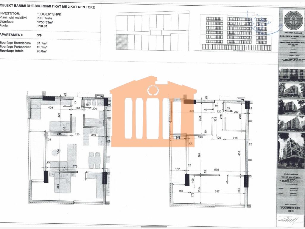 Apartment for sale in Prane Rrethit Golemit