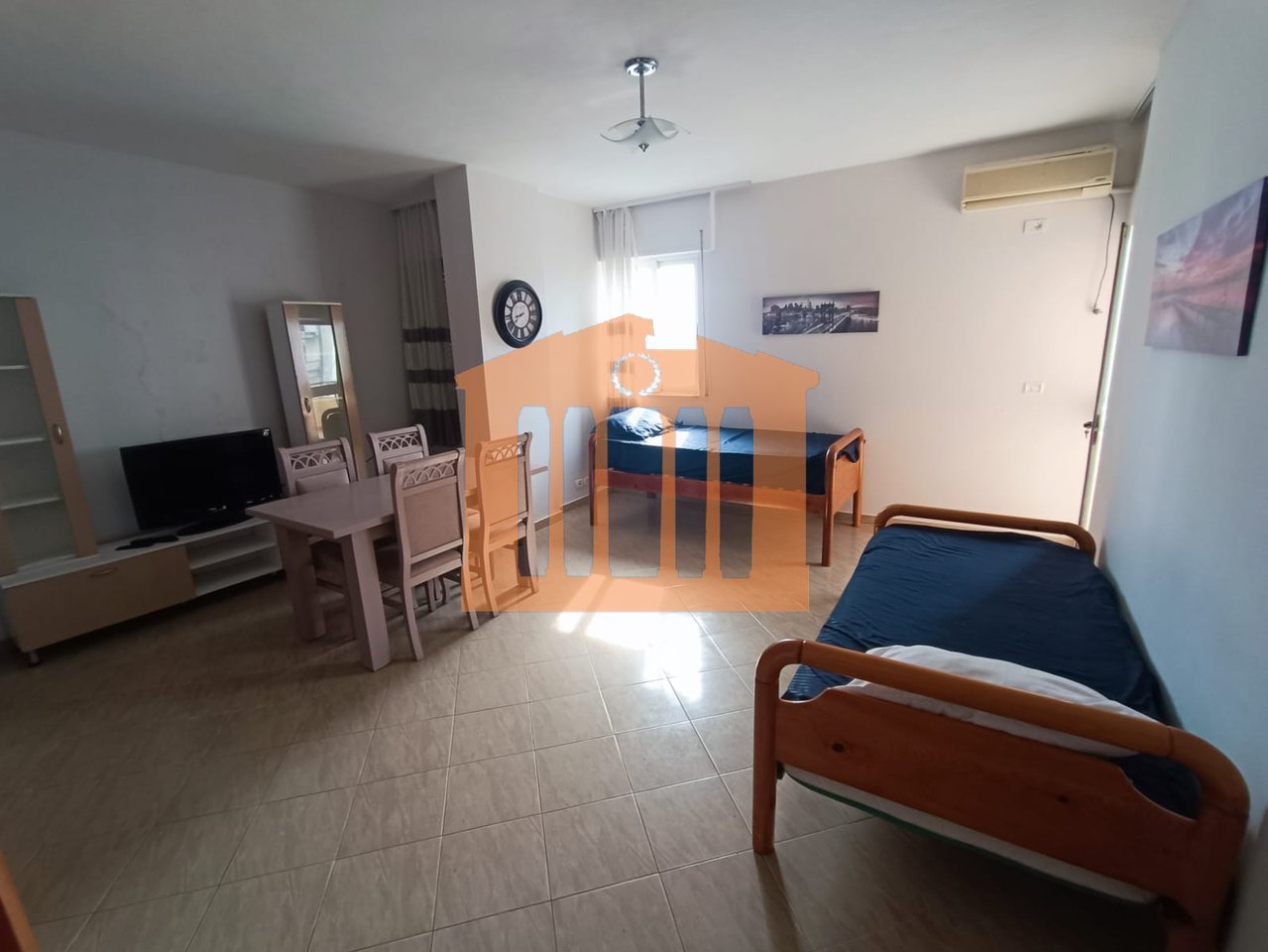 APARTAMENT 1+1 ME PAMJE NGA DETI NE PLAZH ILIRIA, PER SHITJE!