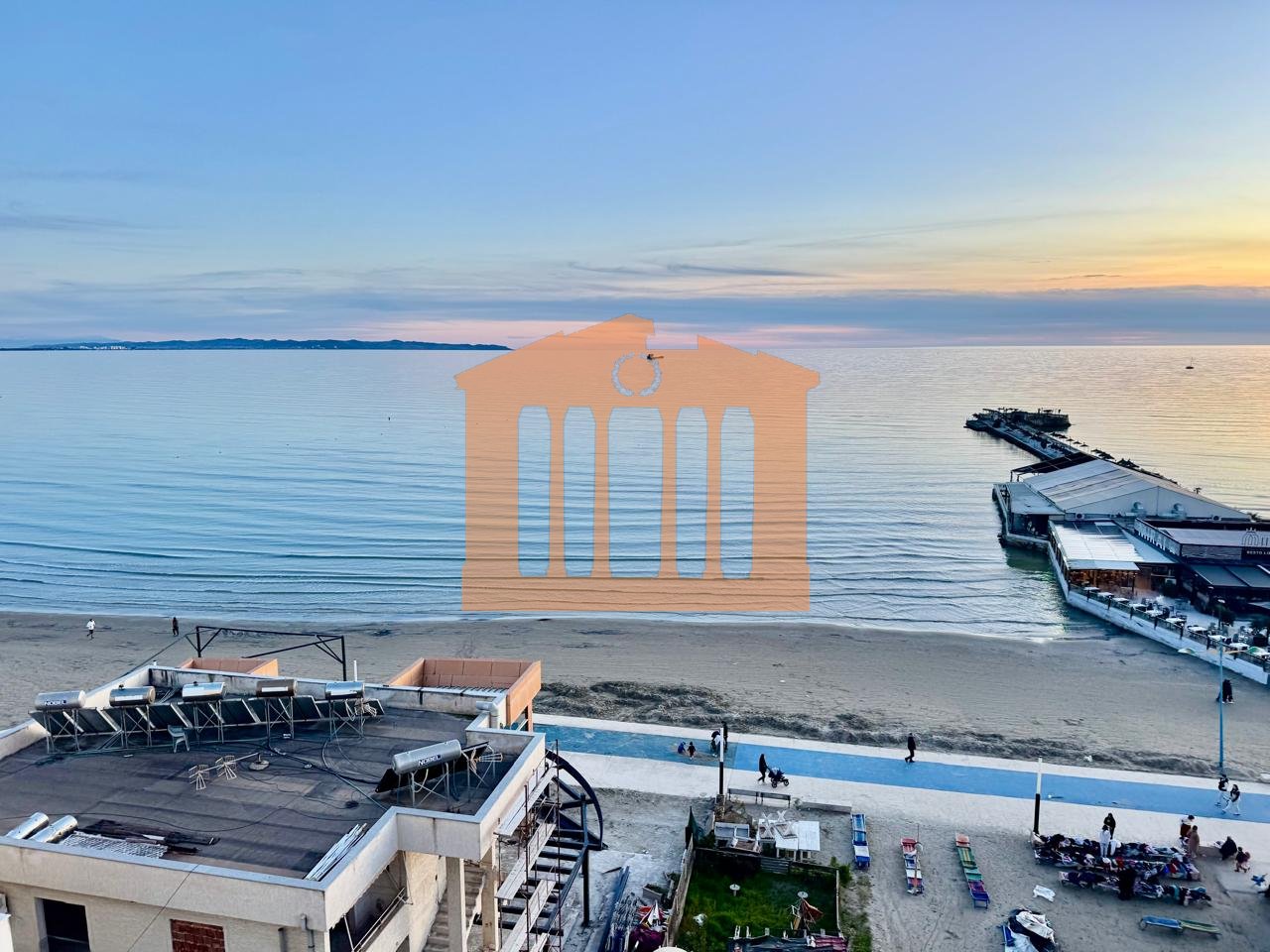 APARTAMENT 2+1 ME PAMJE DETI NE PLAZH, DURRES PER SHITJE !