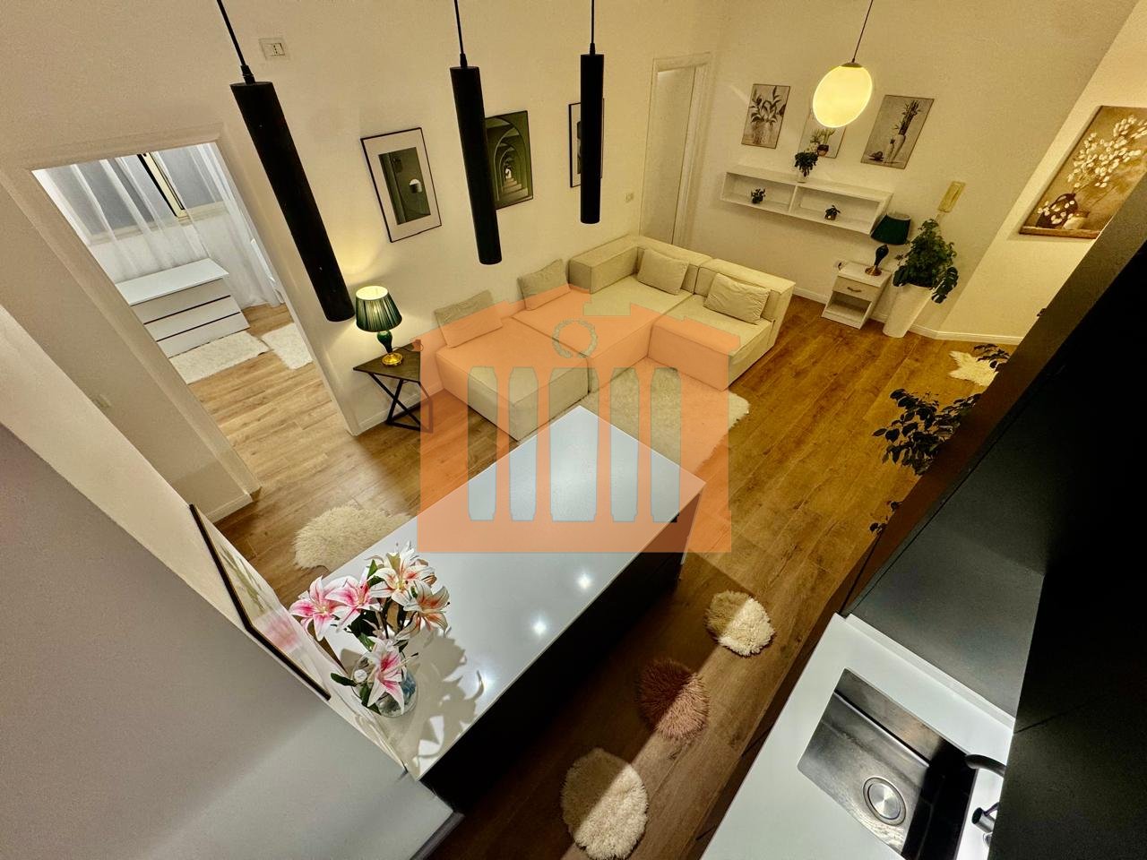 APARTAMENT 2+1 ME PAMJE DETI NE PLAZH, DURRES PER SHITJE !