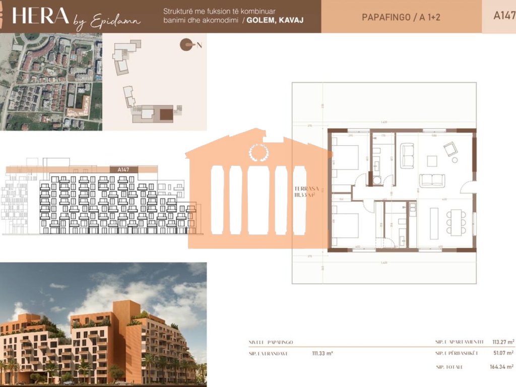 Apartment for sale in Golem