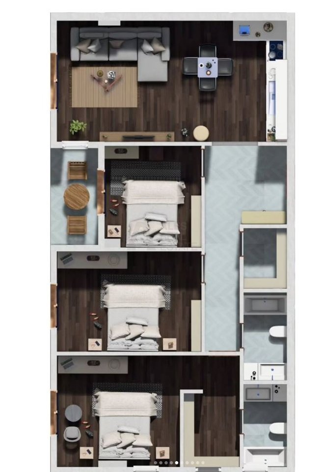 Vendesi 2 appartamenti 3+1 a Kamez!