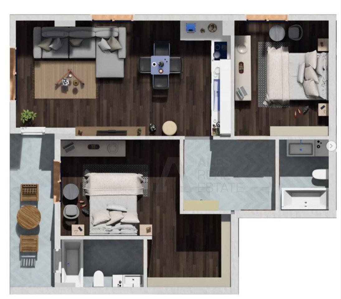 Appartamento 2+1 in vendita a Kamez!