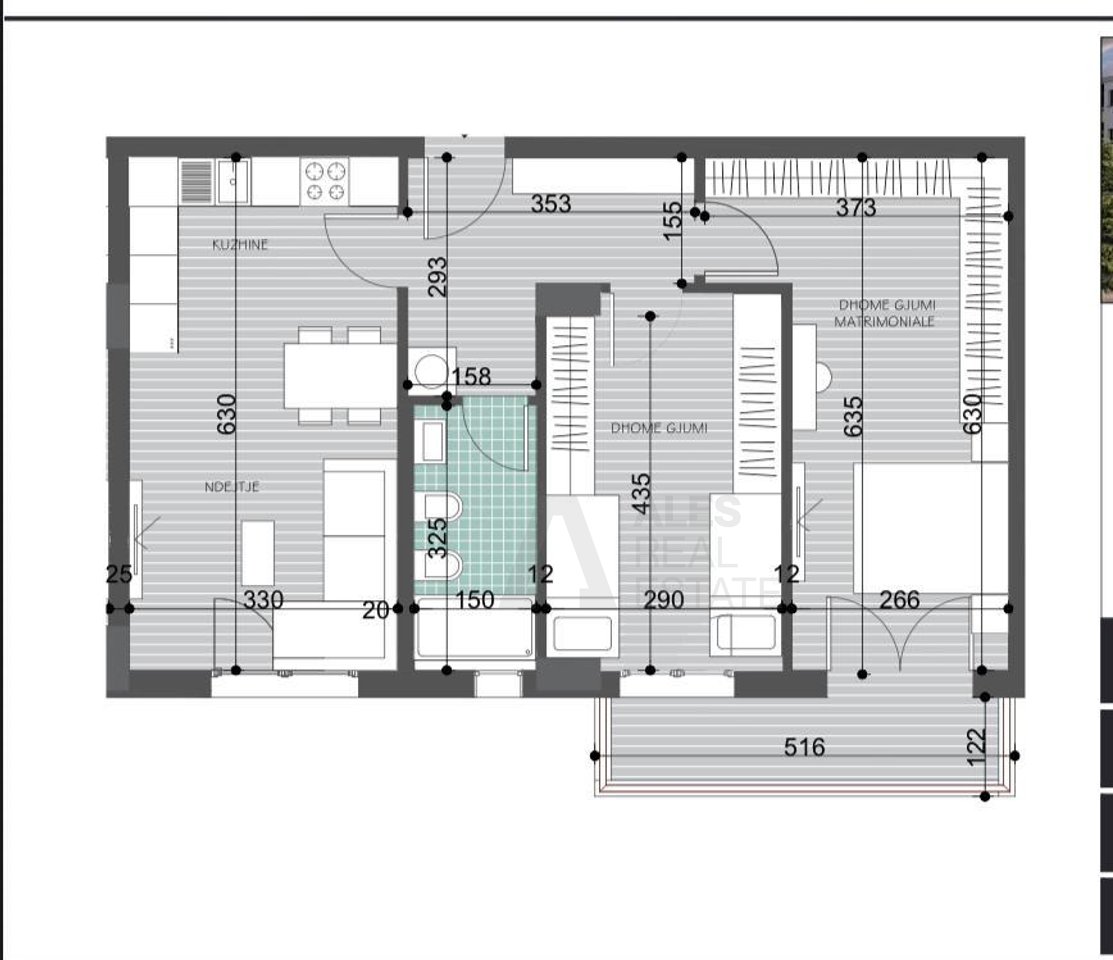 Shiten 2 apartamente ne Kamez 2+1 !