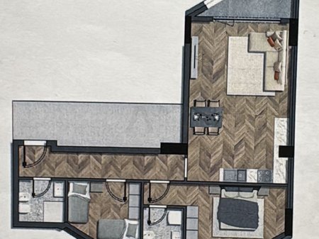 SUPER 2+1 Apartment for sale