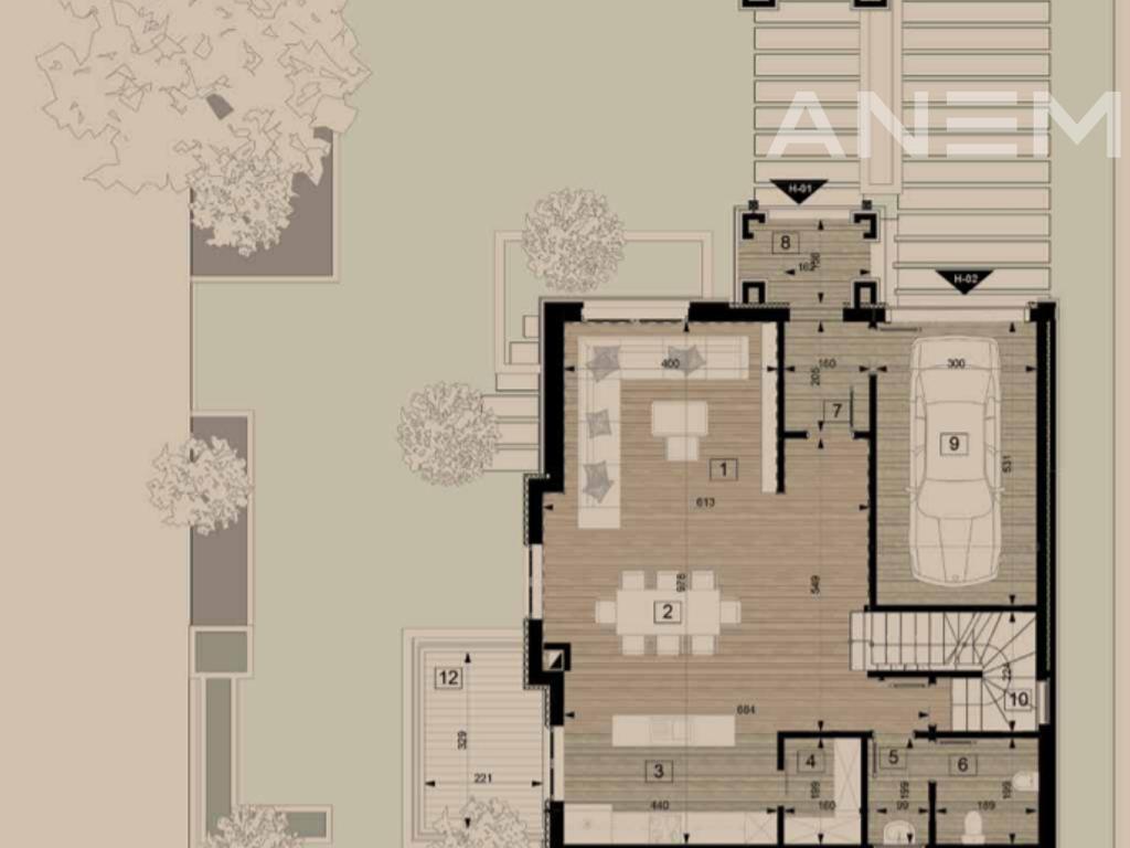 Shtëpi në shitje 299m² në lagjen Royal Green Residence