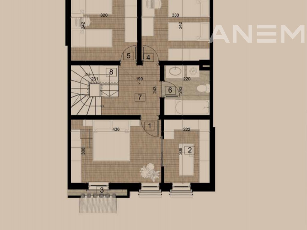 Shtëpi në shitje 163m² në lagjen Royal Green Residence