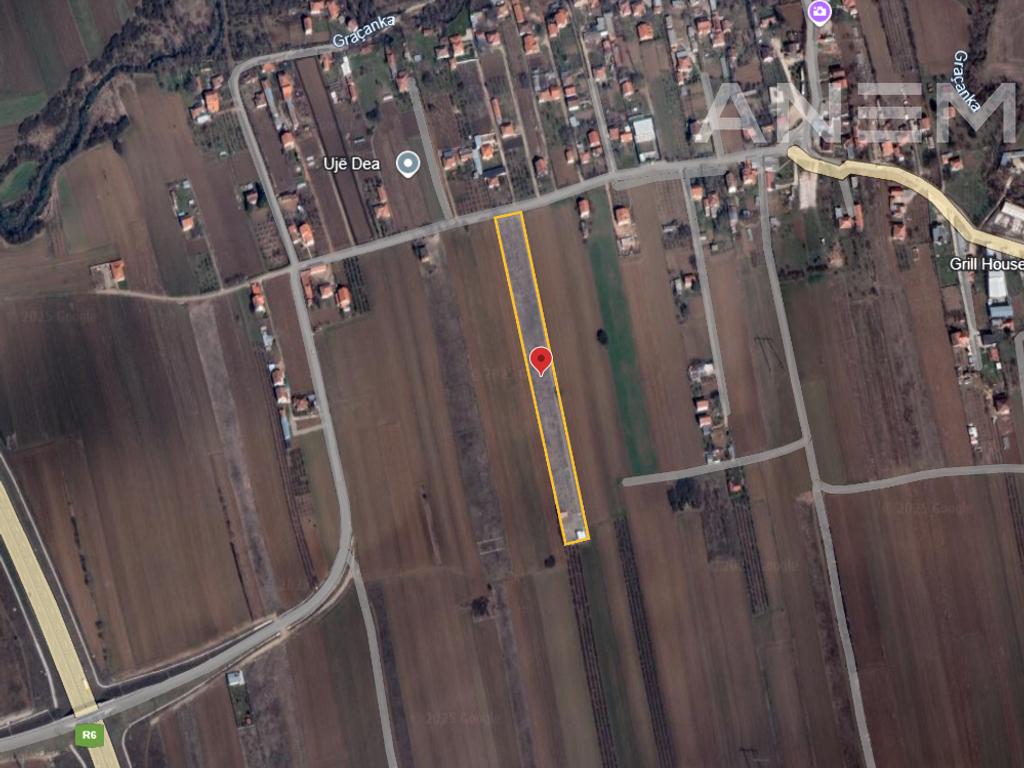 Tokë për shitje 84,52 ari në Graçanicë