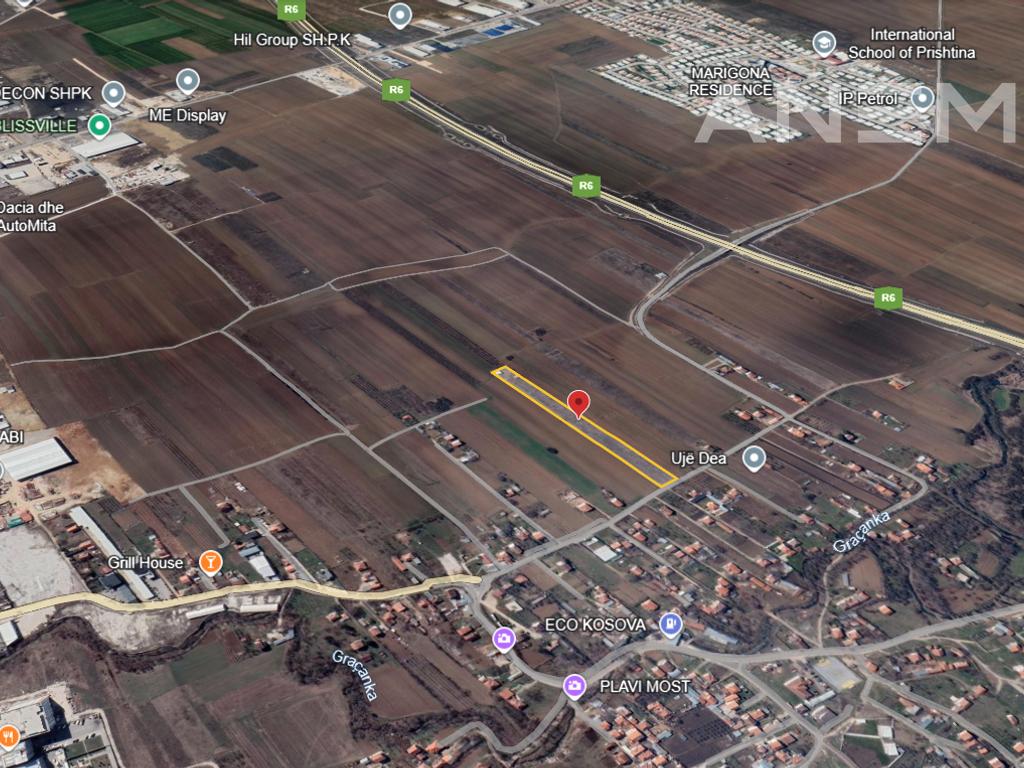 Tokë për shitje 84,52 ari në Graçanicë