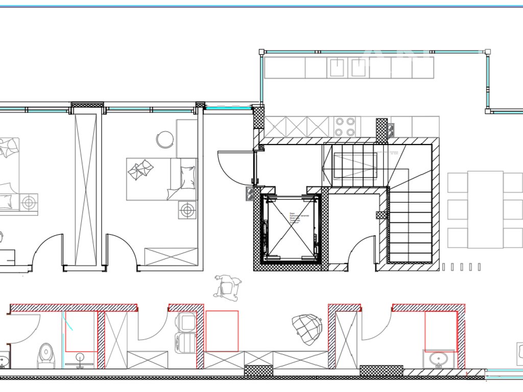 Penthouse në shitje 184.40m² + 64.95m² tarracë në Marigona Hill
