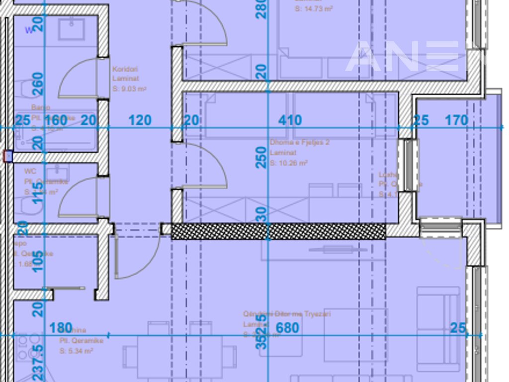 Apartment for sale 88m² in new Prishtina