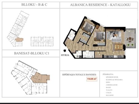 Banesë në shitje 114m² te Prishtina e Re