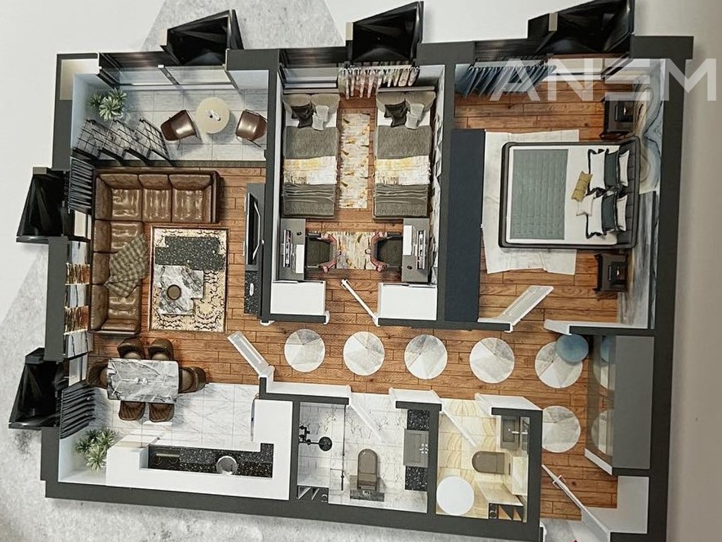 Banesë në shitje 78.7m² te Prishtina e Re