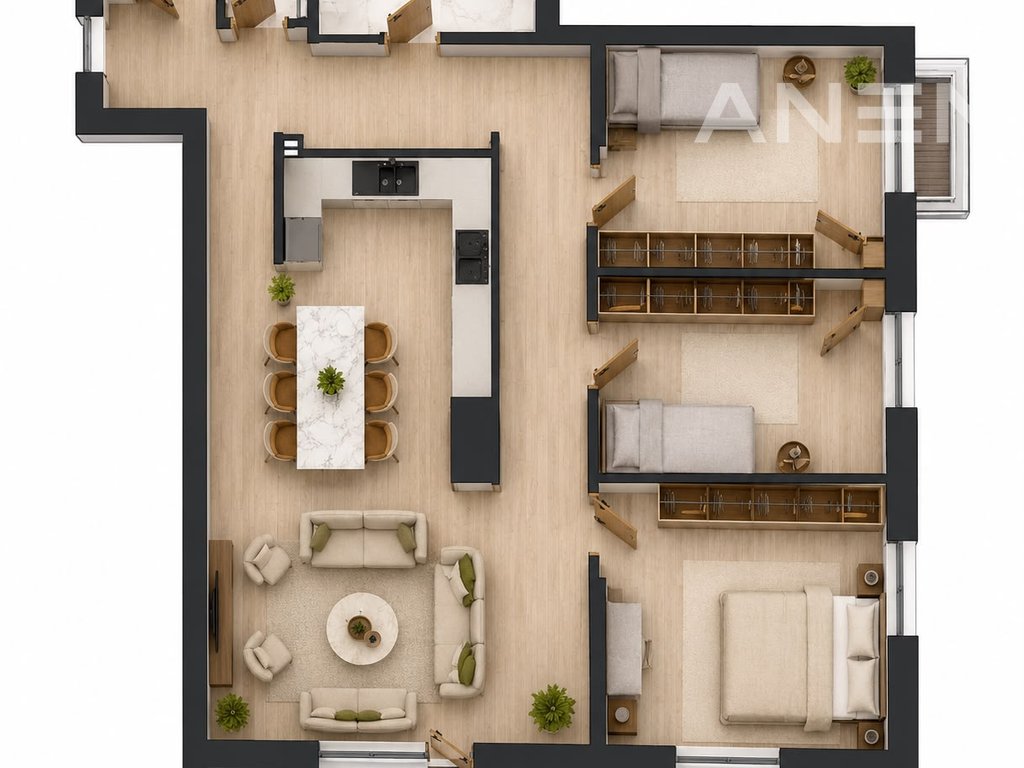 Banesë në shitje 117.4m² te Prishtina e Re