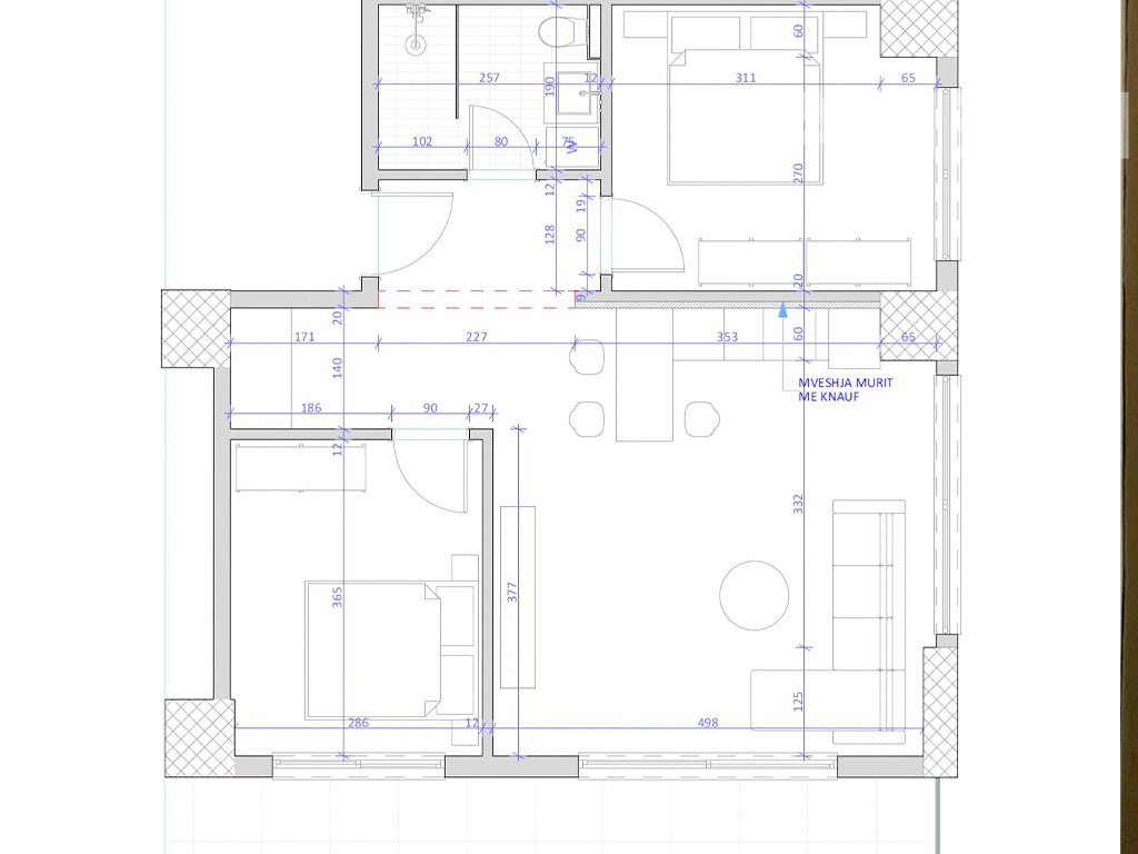 Apartament në shitje 95m² në Shëngjin/ Kune