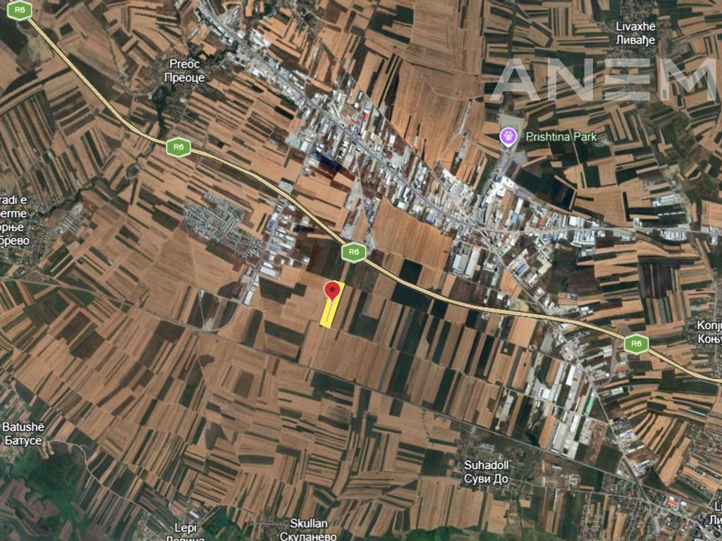 Tokë në shitje 5 ha në Graçanicë