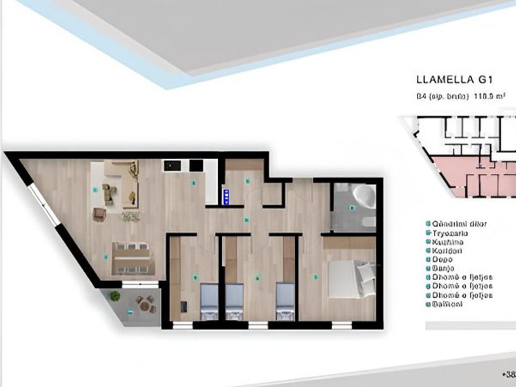 Banesë në shitje 118.5m² në lagjen Prishtina e Re