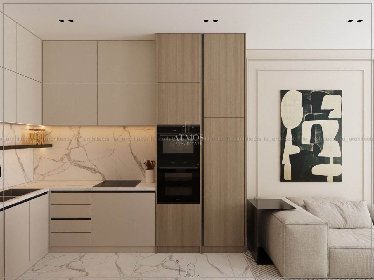 Appartamento 1+1 in Affitto, Centro