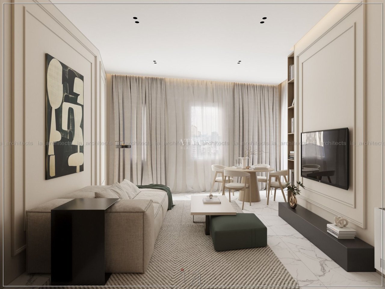 Appartamento 1+1 in Affitto, Centro