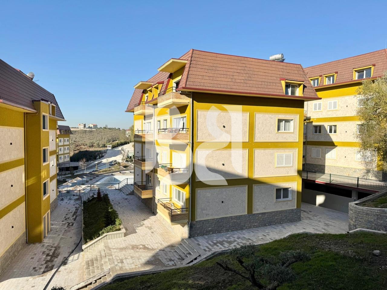 APARTAMENT  2+1+2 ME QIRA NE FARKE REZIDENCA LAKE LAND*