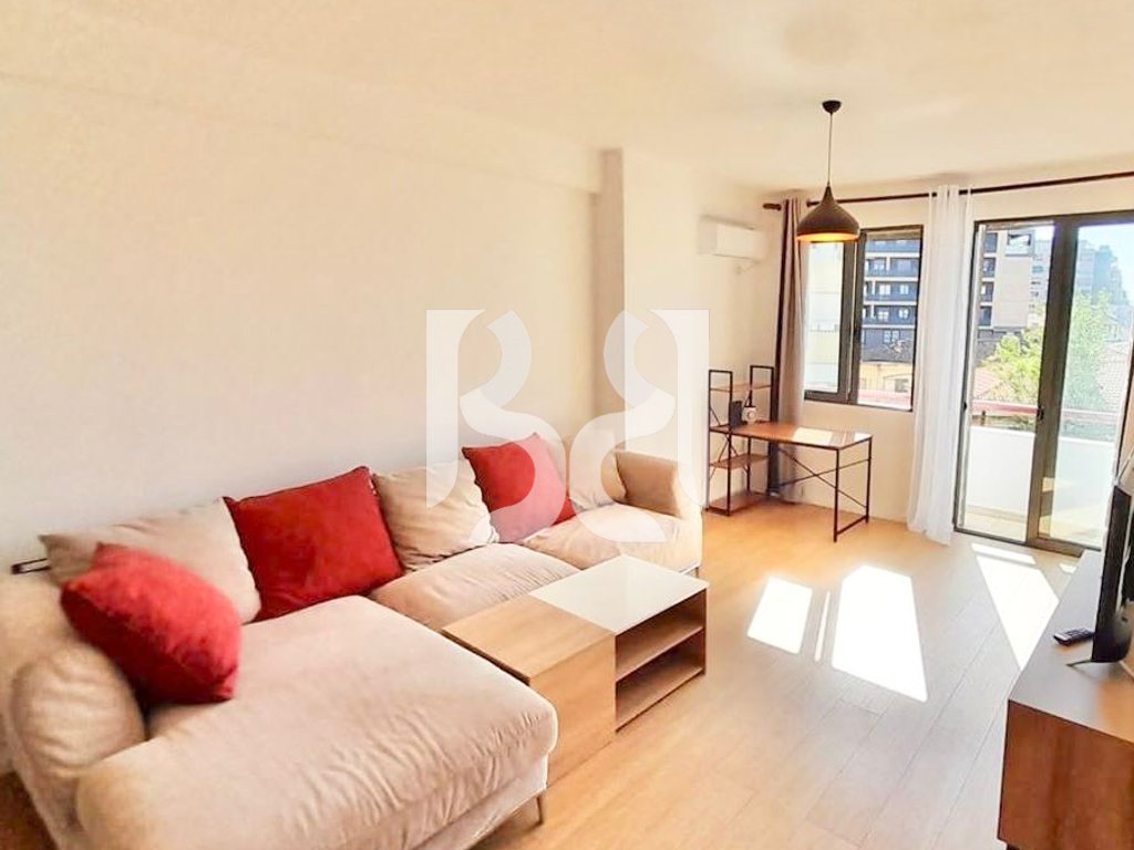 1+1 Apartment for Rent in Bllok – Tirana | Premium Location