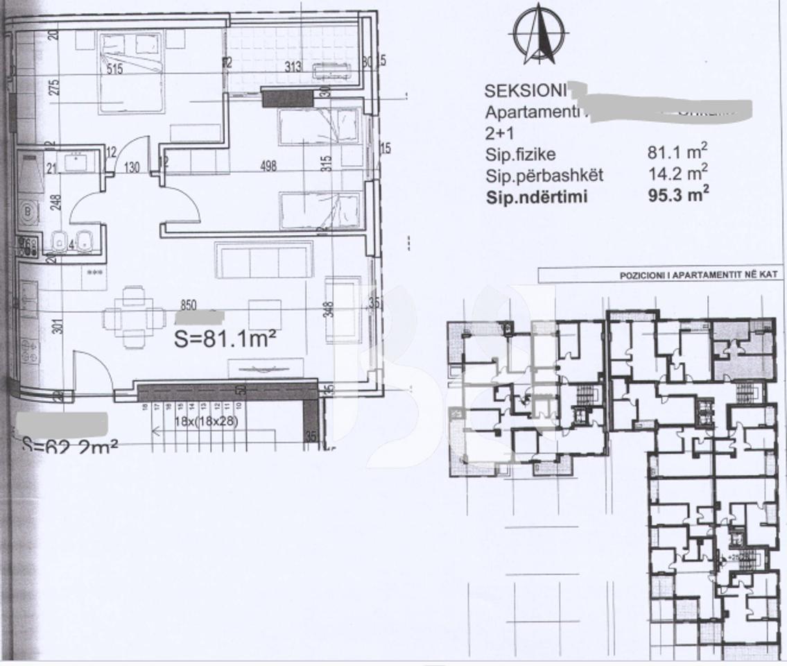 APPARTAMENTO 2+1 IN VENDITA, POSEIDON RESIDENCE, VLORE*