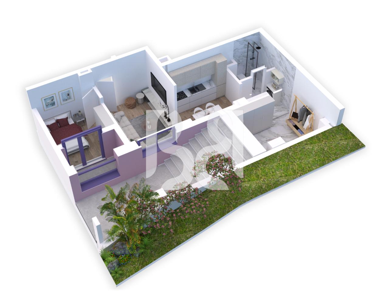 APARTMENT 1+1 FOR SALE ON CREDIT KADIU RESIDENCE