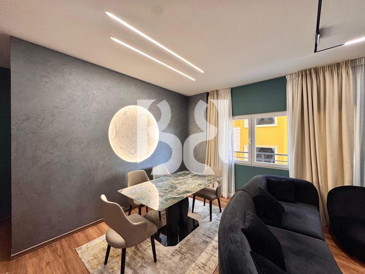APARTAMENT ME QIRA 1+1+POST PARKIMI NE FARKE /LAKE LAND  – Mobilim Modern dhe Vendndodhje Strategjike*