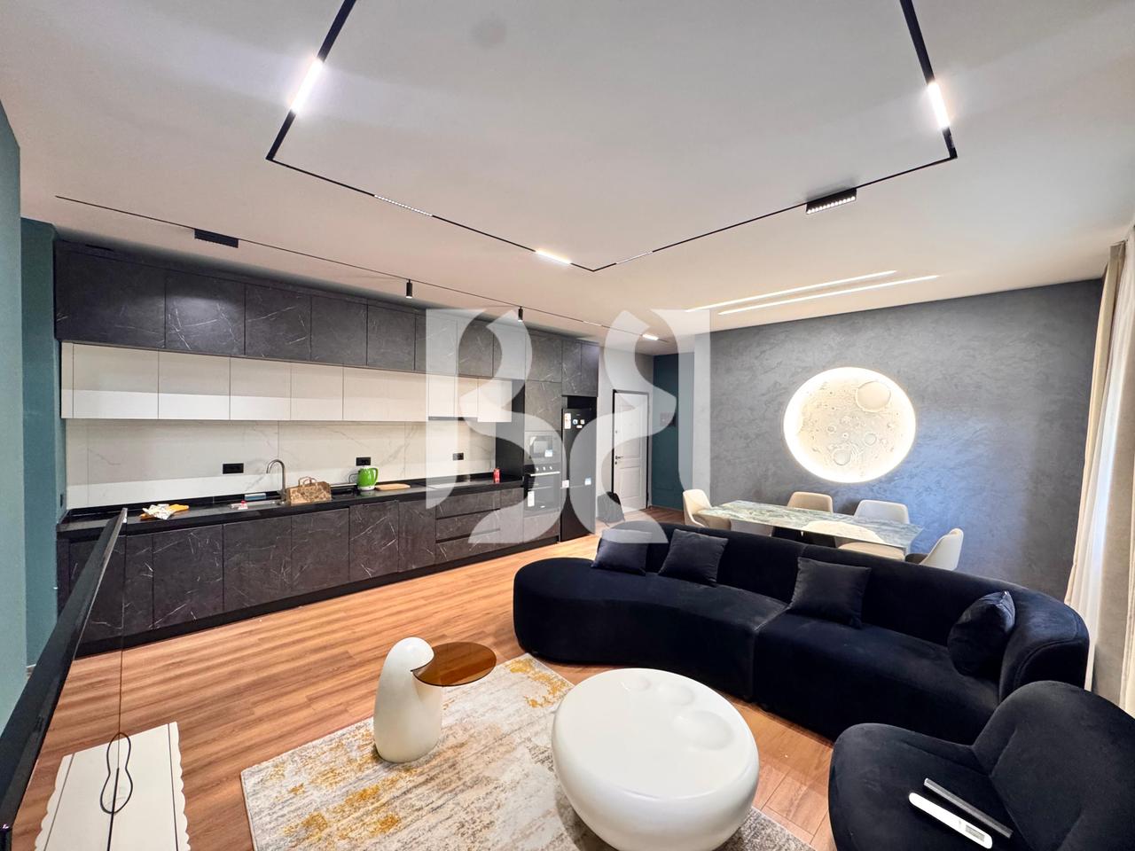 APARTAMENT ME QIRA 1+1+POST PARKIMI NE FARKE /LAKE LAND  – Mobilim Modern dhe Vendndodhje Strategjike*