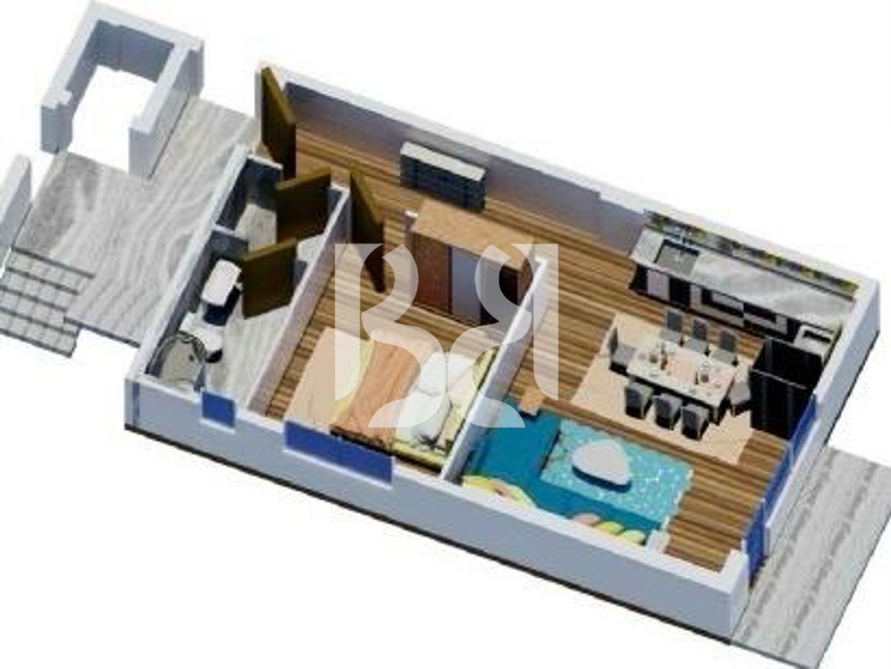 APPARTAMENTO 1+1 IN VENDITA LAKELAND FARKE*