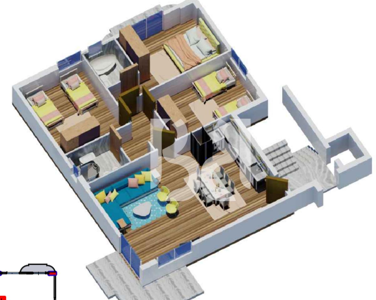 APARTAMENT 3+1 NE SHITJE LAKELAND RESIDENCE FARKE*