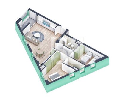 *APARTAMENT NE SHITJE 2+1 REZIDENCA KAIMI *