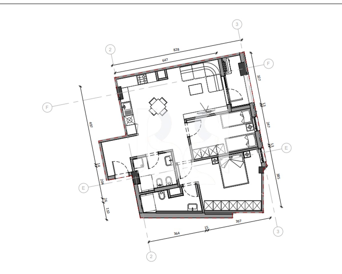 APARTAMENT 2+1+2 NE SHITJE REZIDENCA KAIMI**