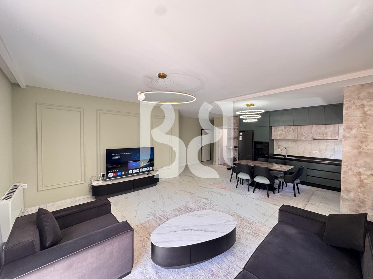 APARTAMENT ME QIRA 2+1+2+POST PARKIMI NE FARKE /LAKE LAND  – Mobilim Modern dhe Vendndodhje Strategjike*