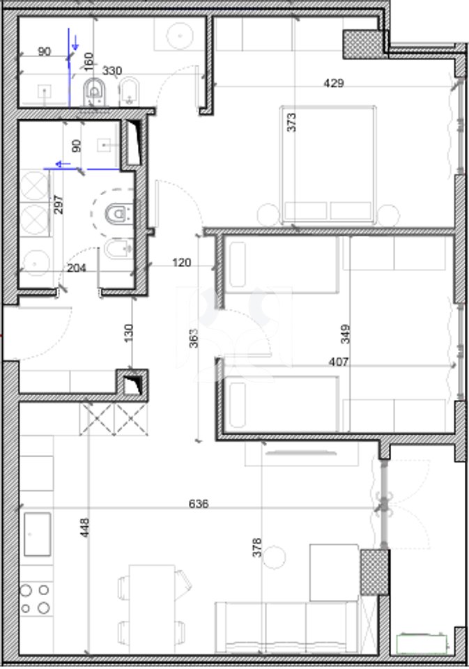 APARTMENT 2+1 / STUDIO FOR SALE*