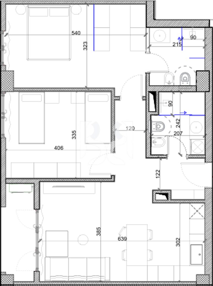APPARTAMENTO IN VENDITA 2+1 KINOSTUDIO*