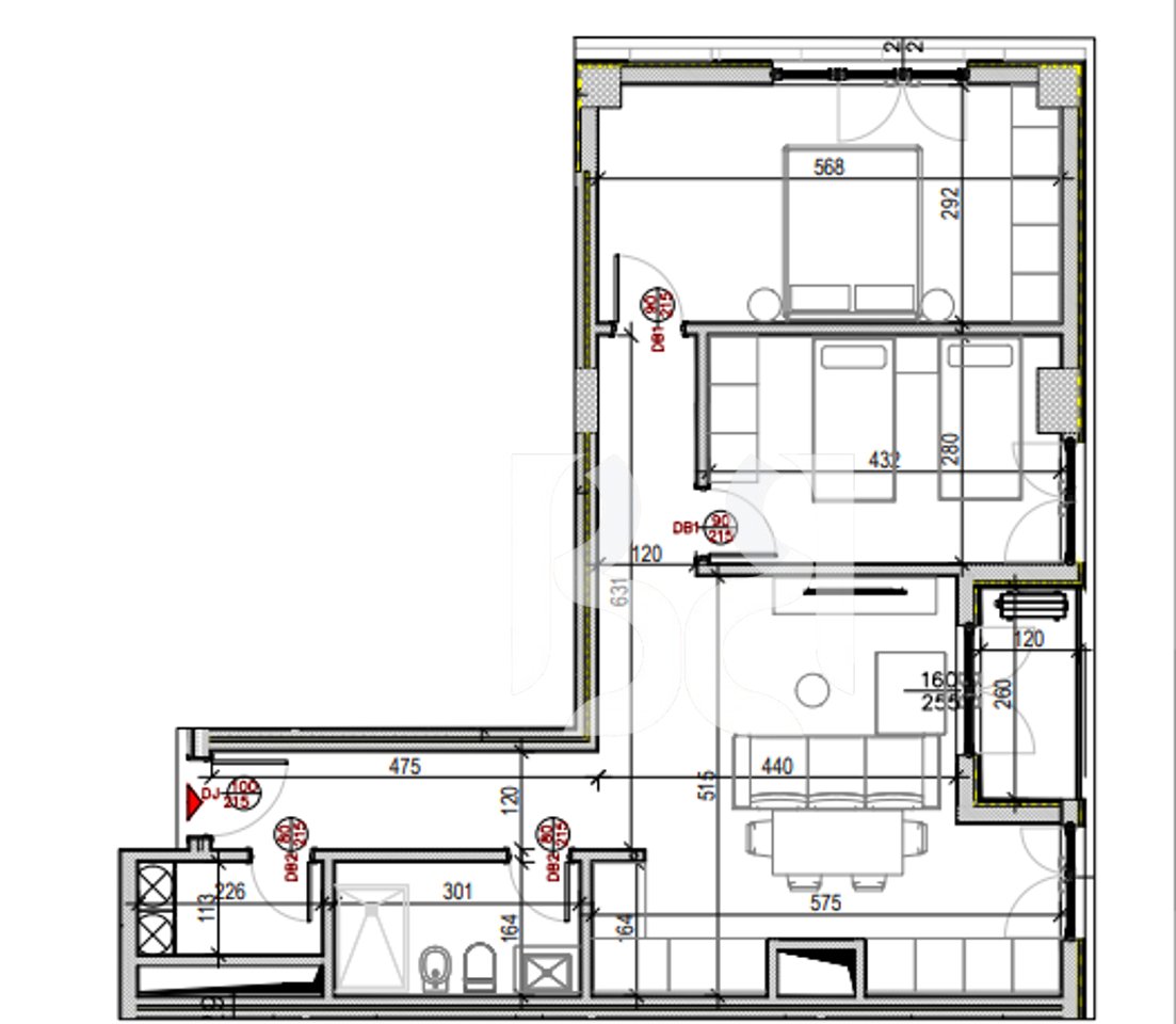 APPARTAMENTO 2+1 IN VENDITA A POCELAN VICINO A SPLENDOR RESIDENCE*