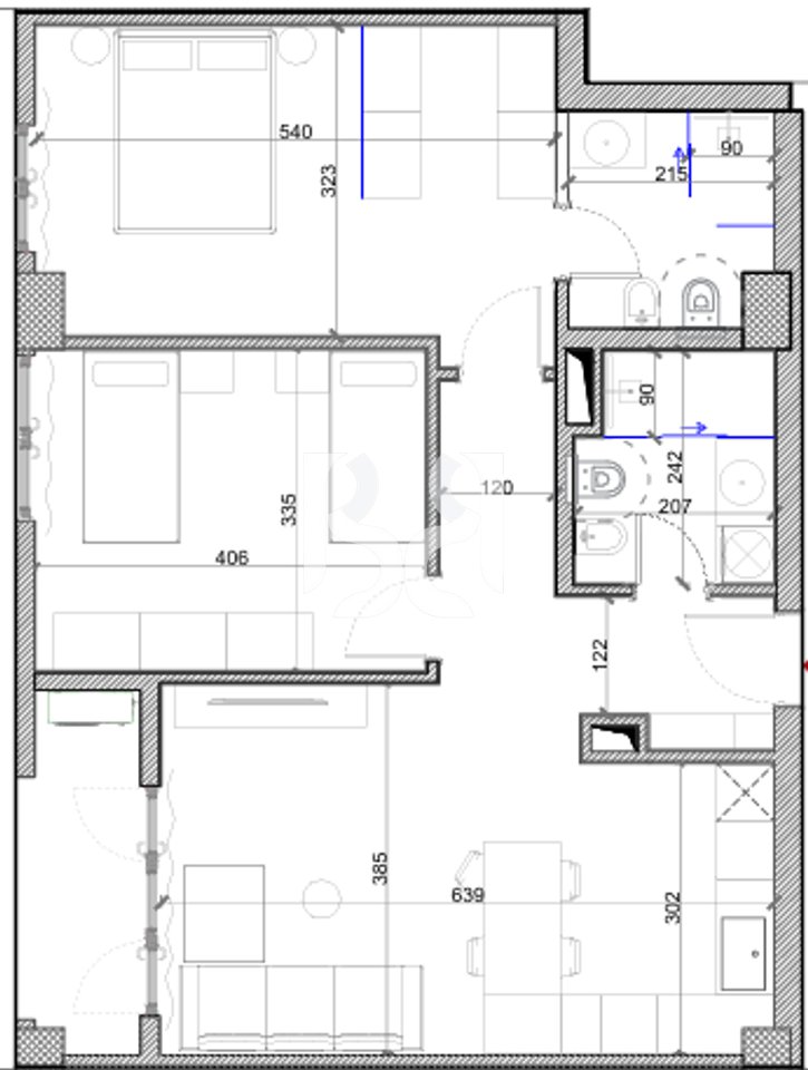 APARTMENT FOR SALE 2+1 PORCELAIN*