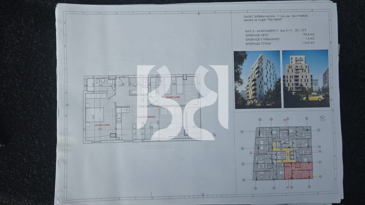 APARTMENT FOR SALE 2+1+2+Balcony IN XHAMLLIK*