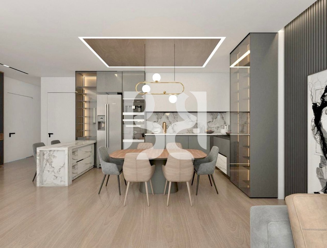 APARTAMENT 2+1+2 NE SHITJE LAKELAND RESIDENCE LIQENI  I FARKES TIRANE *