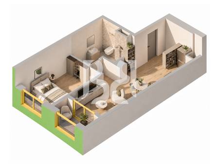 APARTAMENT NE SHITJE 1+1,NAYA RESIDENCE SHKOZE