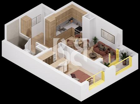 APARTMENT 1+1 FOR SALE, PASKONE RESIDENCE, PASKUQAN