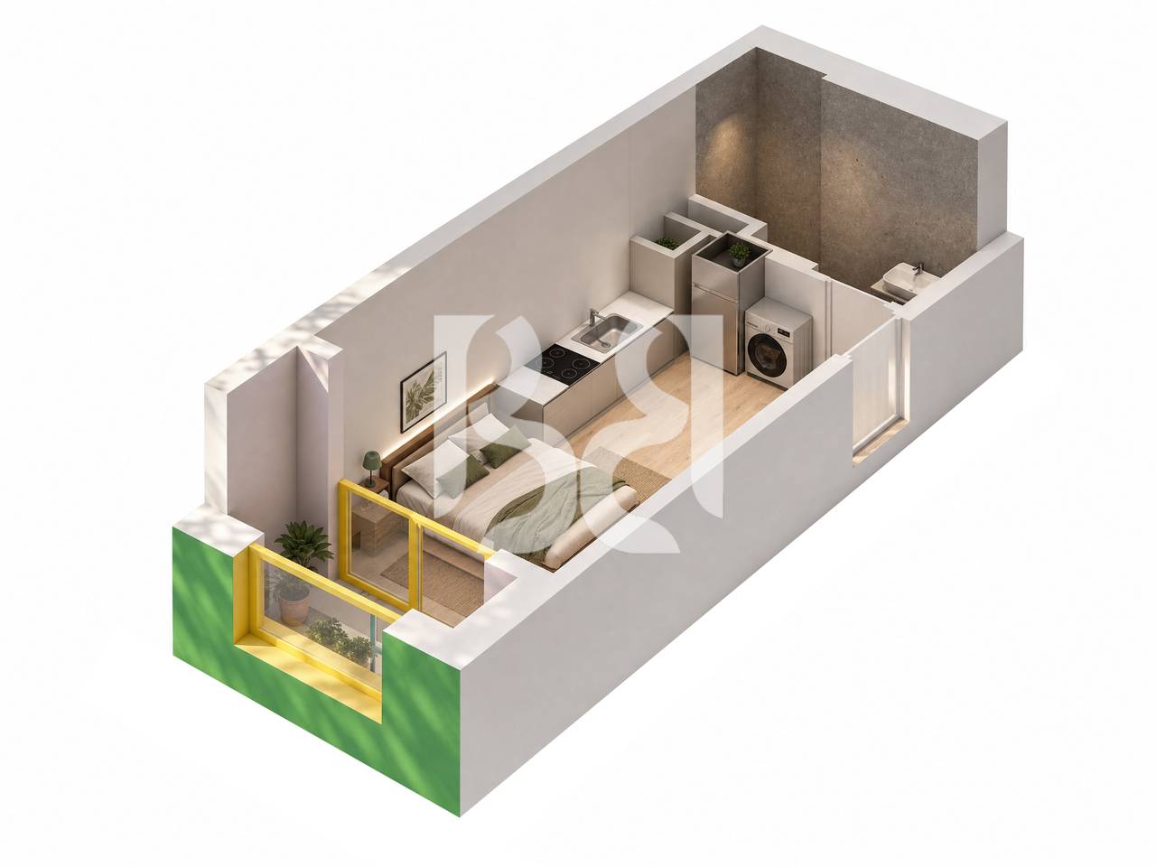 STUDIO PER SHITJE NE NAYA RESIDENCE 71000 EURO