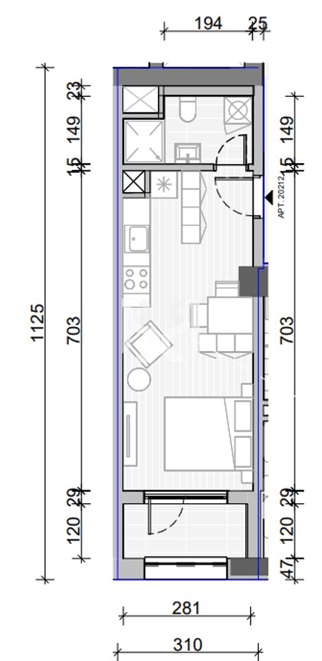 STUDIO PER SHITJE NE NAYA RESIDENCE 71000 EURO