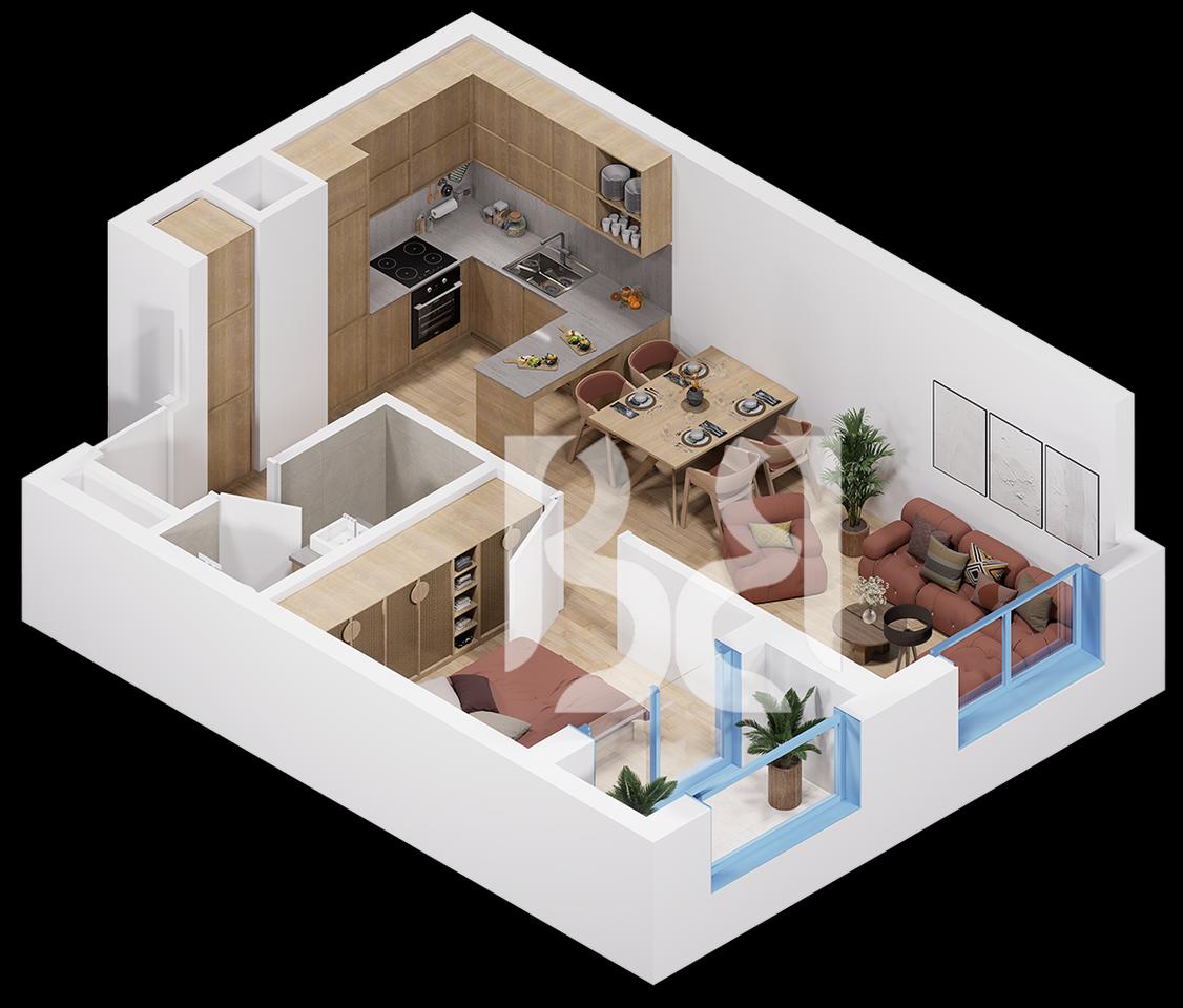 APPARTAMENTO 1+1 IN VENDITA, PASKONE RESIDENCE