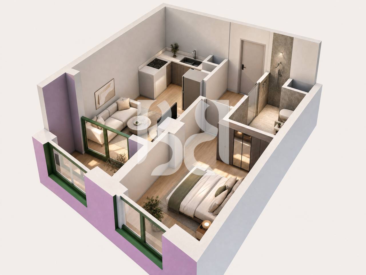 APARTAMENT 1+1 PER SHITJE, NAYA RESIDENCE